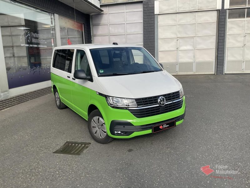 VW T6.1 zwei Farben bicolor Vollfolierung – Bild 6