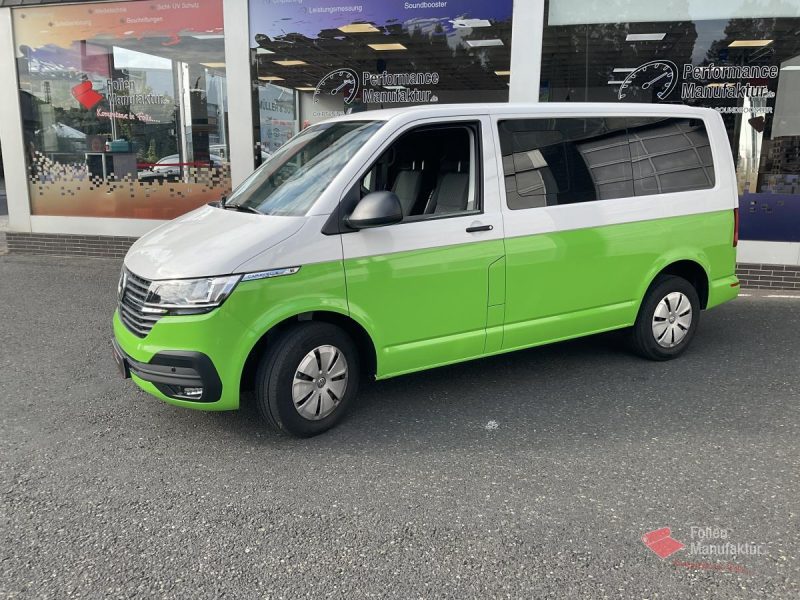 VW T6.1 zwei Farben bicolor Vollfolierung – Bild 4