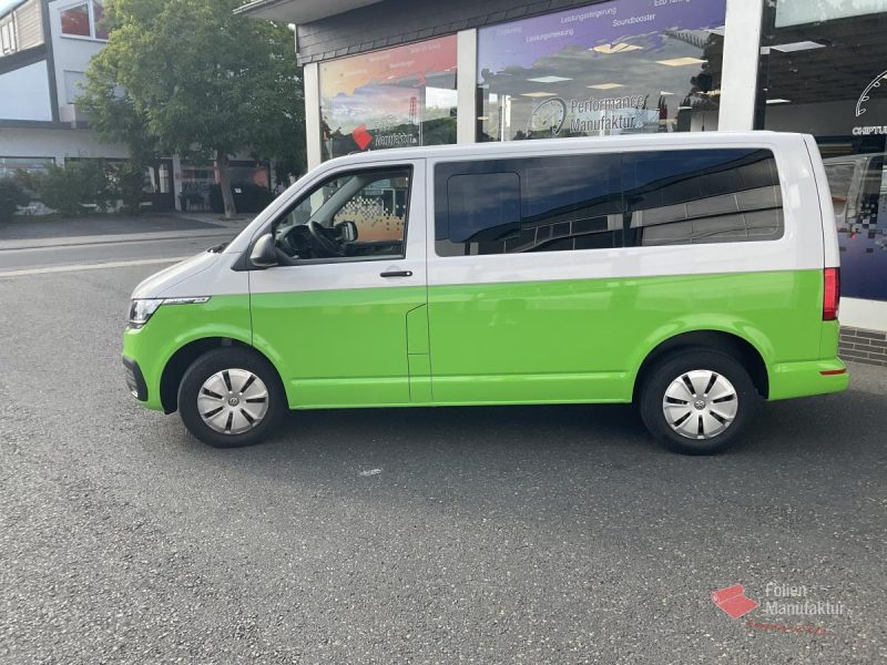 VW T6.1 zwei Farben bicolor Vollfolierung – Bild 3