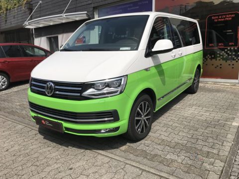 VW T6 zwei Farben bicolor Vollfolierung