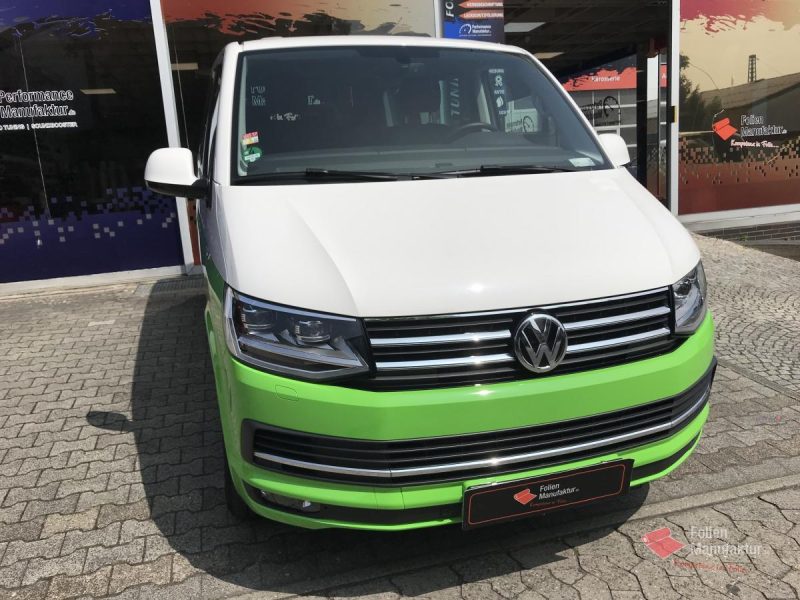 VW T6 zwei Farben bicolor Vollfolierung – Bild 7