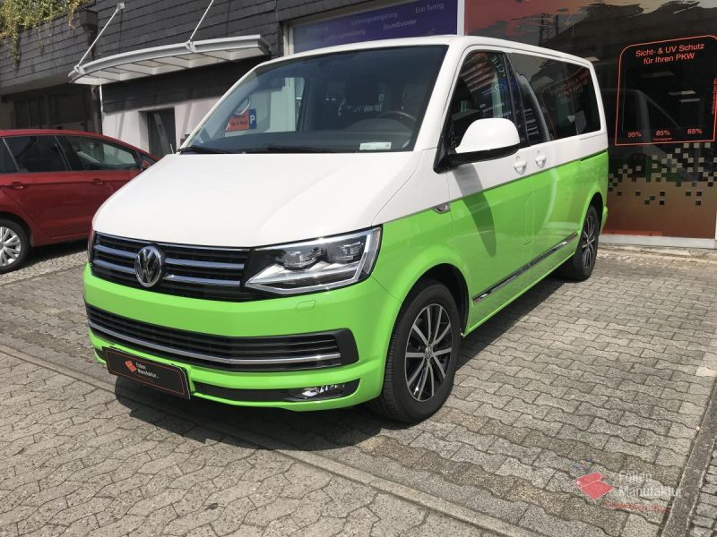 VW T6 zwei Farben bicolor Vollfolierung – Bild 4