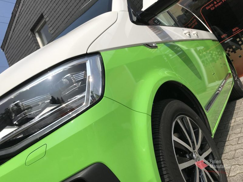 VW T6 zwei Farben bicolor Vollfolierung – Bild 2