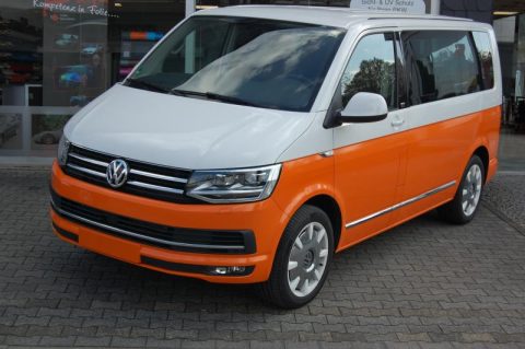 VW T6 zwei Farben bicolor Vollfolierung
