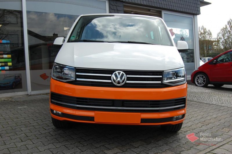 VW T6 zwei Farben bicolor Full Wrap – Bild 9