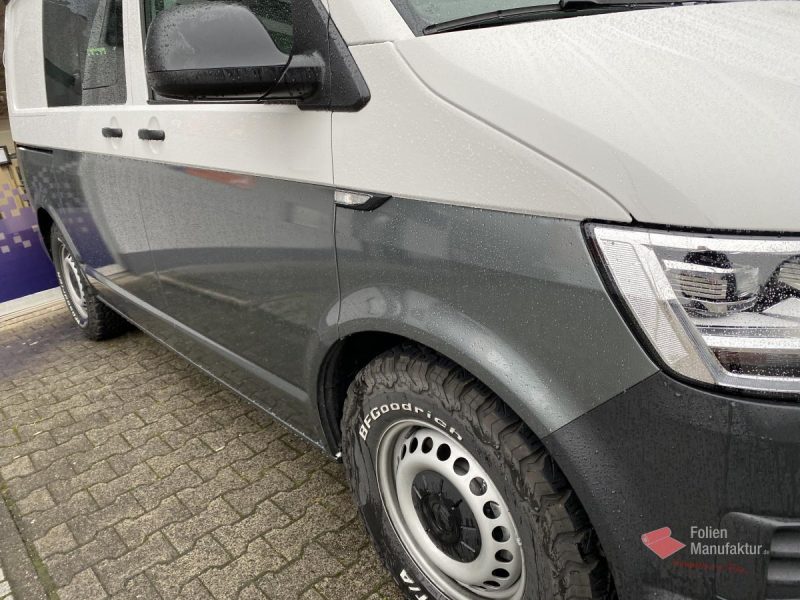 VW T6 zwei Farben bicolor Vollfolierung – Bild 2