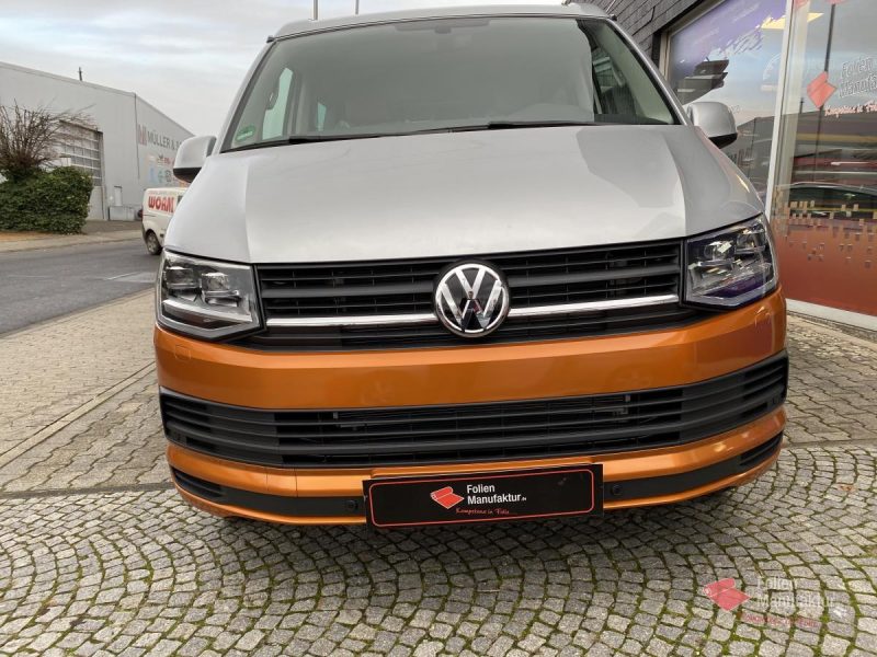 VW T6 zwei Farben bicolor Vollfolierung – Bild 6