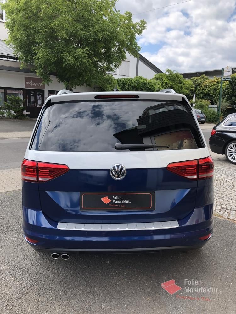 VW Sharan zwei Farben bicolor Vollfolierung – Bild 2