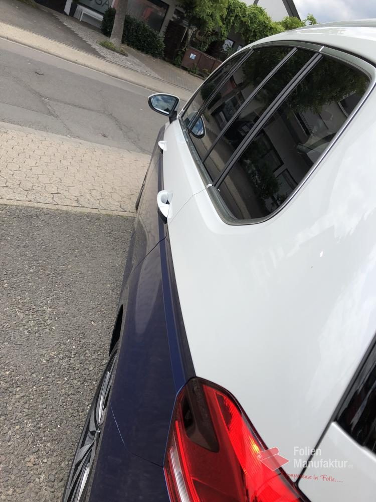 VW Sharan zwei Farben bicolor Vollfolierung – Bild 1