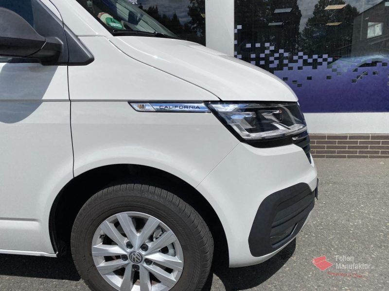 VW T6 zwei Farben bicolor Vollfolierung grau – Bild 7