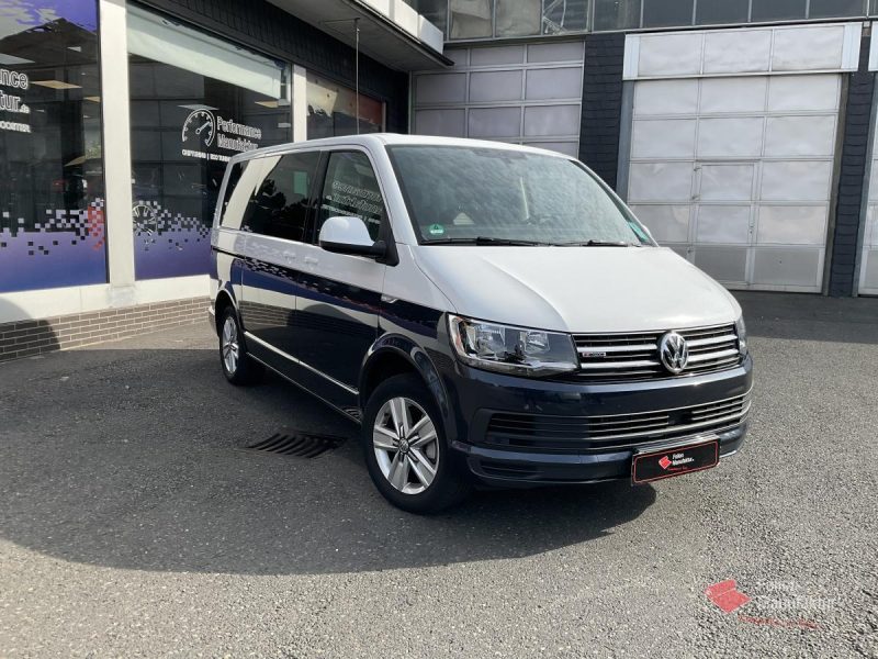 VW T6 zwei Farben bicolor Full Wrap white – Bild 4