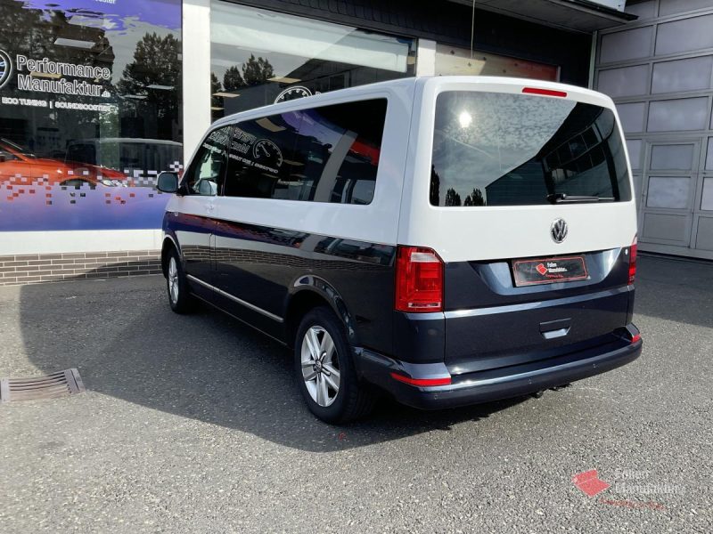 VW T6 zwei Farben bicolor Full Wrap white – Bild 3