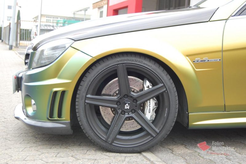Mercedes C63 AMG Full Wrap – Bild 10