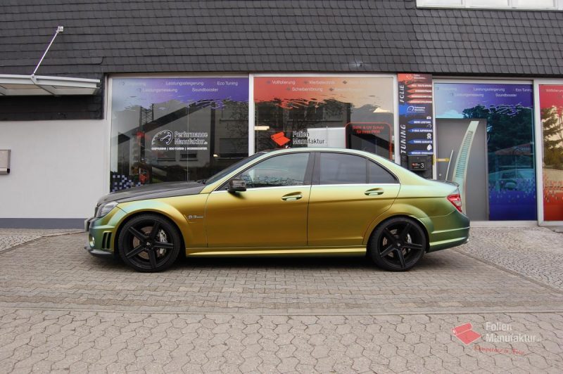 Mercedes C63 AMG Full Wrap – Bild 6