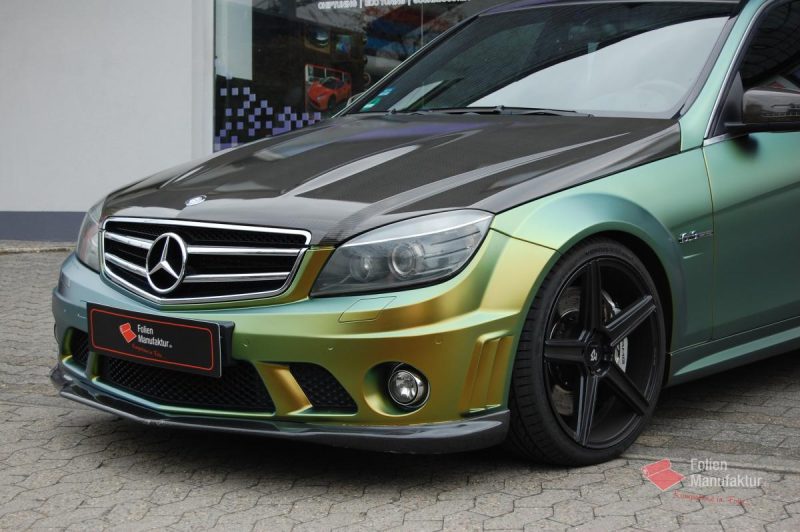 Mercedes C63 AMG Full Wrap – Bild 9