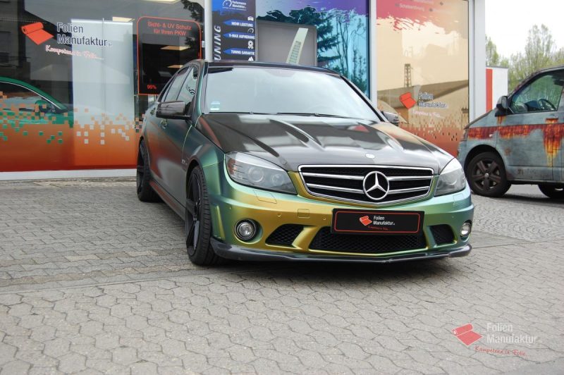 Mercedes C63 AMG Full Wrap – Bild 7