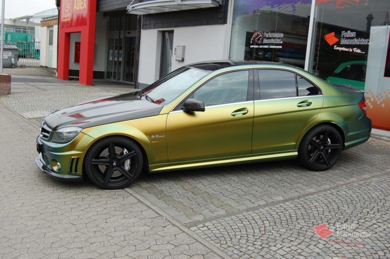Mercedes C63 AMG Full Wrap – Bild 4