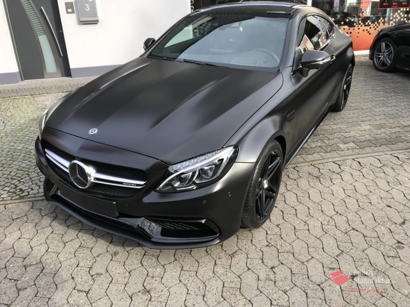 Mercedes C63 AMG Full Wrap – Bild 1