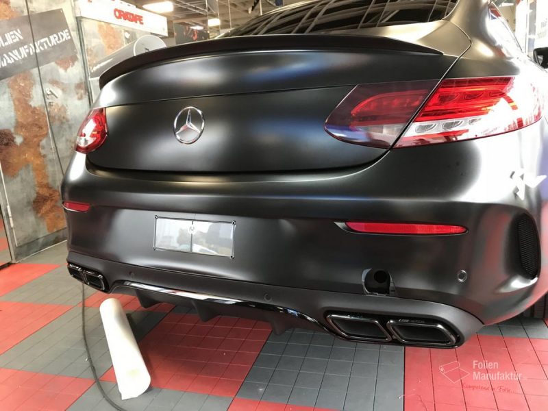 Mercedes C63 AMG Full Wrap – Bild 9