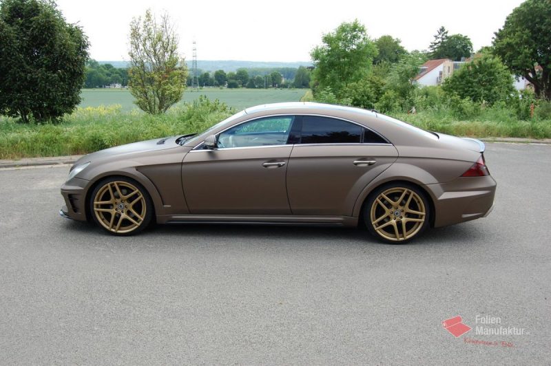 Mercedes CLS Full Wrap – Bild 2