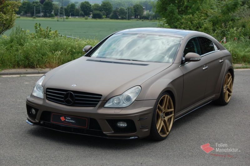 Mercedes CLS Full Wrap – Bild 4
