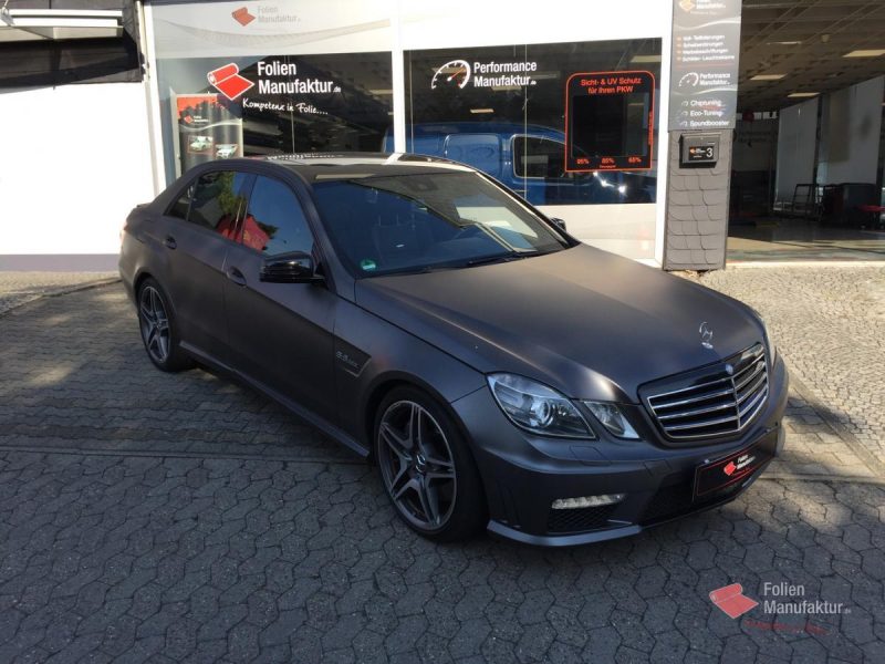 Mercedes E63 AMG Vollfolierung – Bild 2