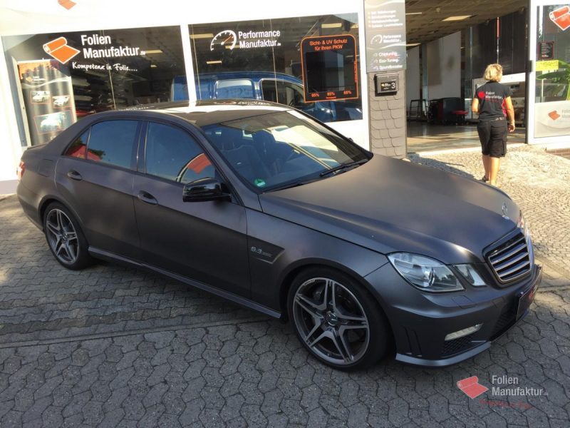 Mercedes E63 AMG Vollfolierung – Bild 1