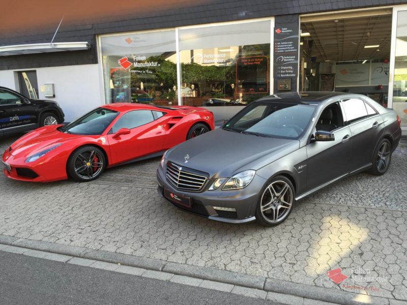 Mercedes E63 AMG Vollfolierung – Bild 4