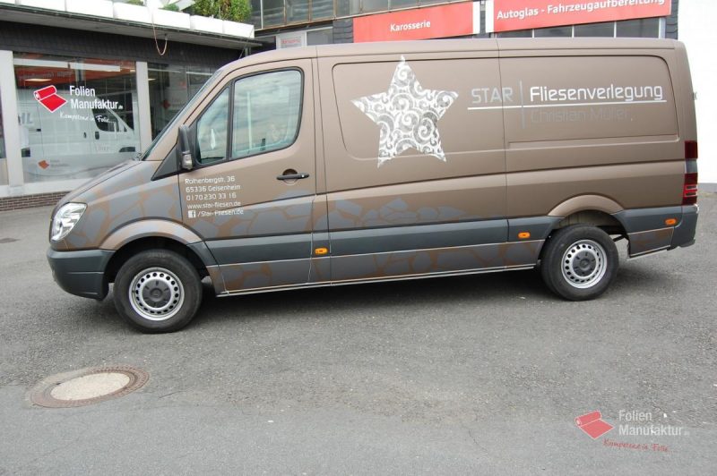 Mercedes Sprinter Vollfolierung – Bild 5
