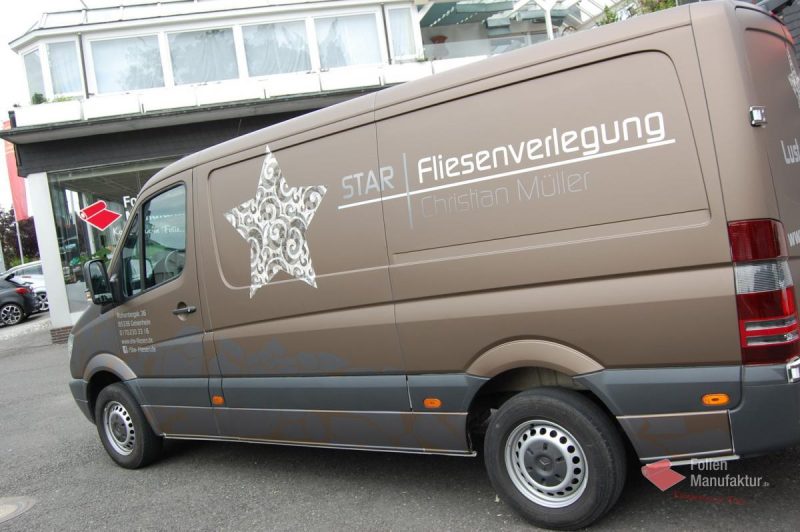 Mercedes Sprinter Vollfolierung – Bild 6