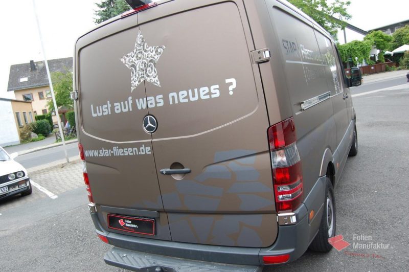 Mercedes Sprinter Vollfolierung – Bild 9