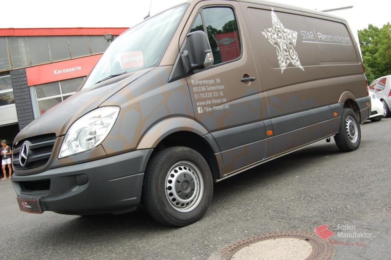 Mercedes Sprinter Vollfolierung – Bild 1