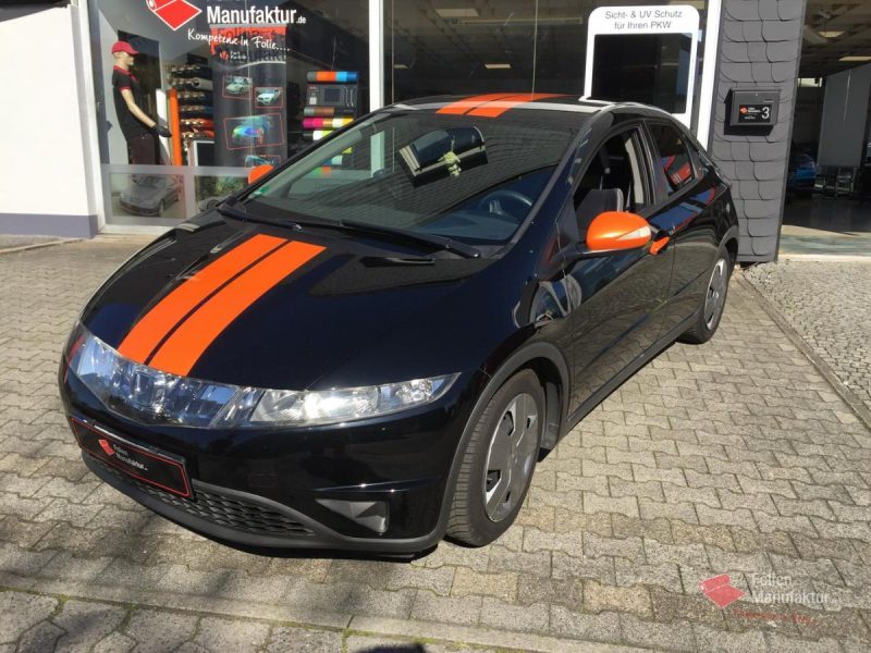Honda Civic Streifenfolierung – Bild 1