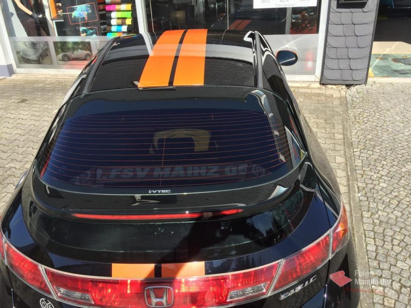 Honda Civic Streifenfolierung – Bild 2
