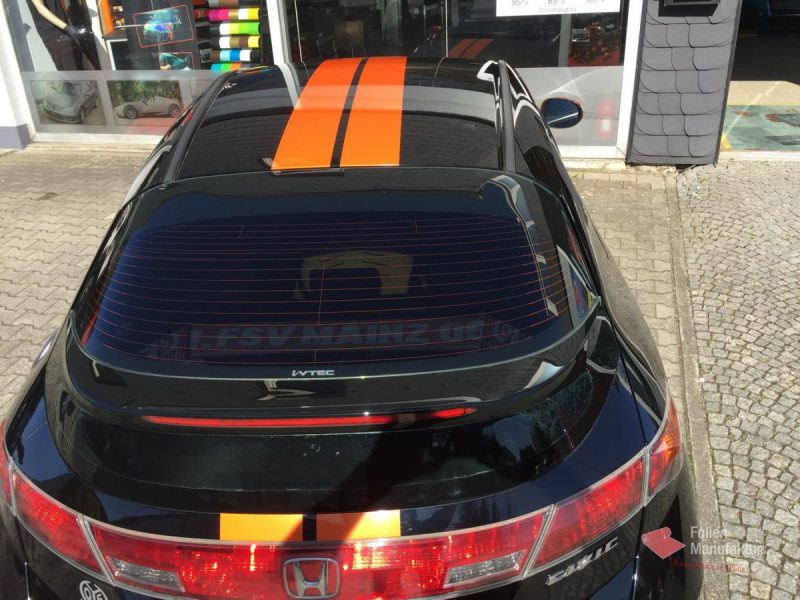 Honda Civic Streifenfolierung – Bild 3