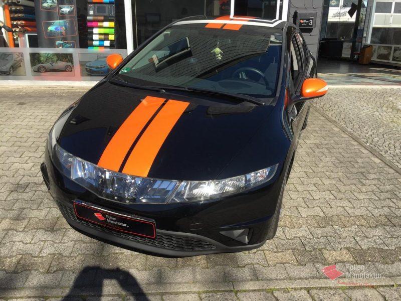 Honda Civic Streifenfolierung – Bild 4