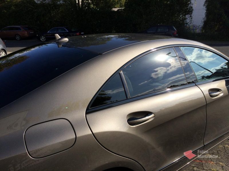 Mercedes CLS Chromelistenfolierung – Bild 5