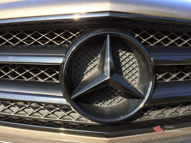 Mercedes CLS Chromelistenfolierung – Bild 8