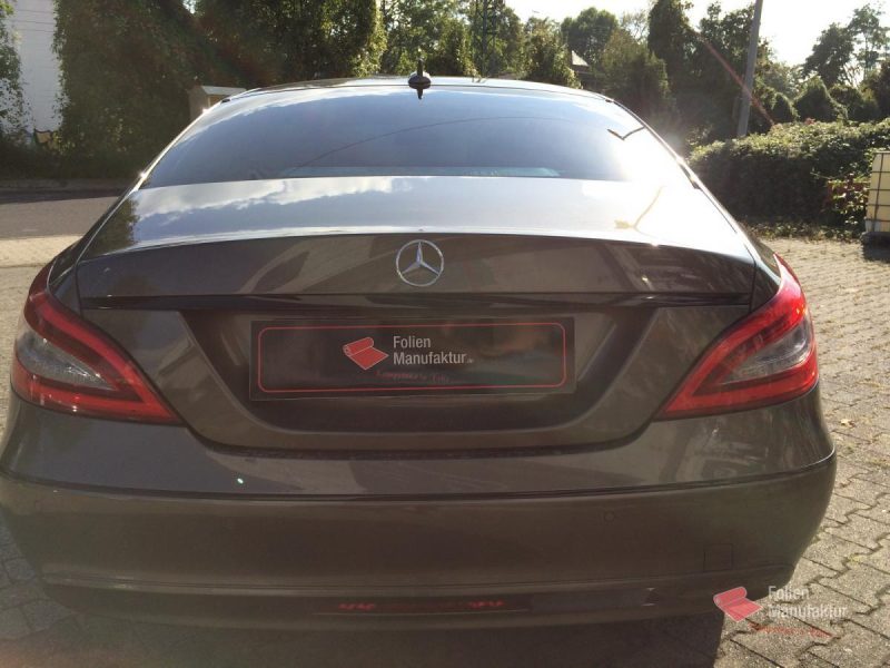 Mercedes CLS Chromelistenfolierung – Bild 7