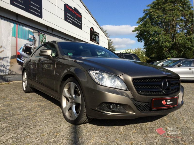 Mercedes CLS Chromelistenfolierung – Bild 1