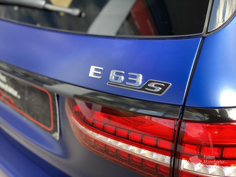 Mercedes E63 AMG Chrome Trim Wrap – Bild 1