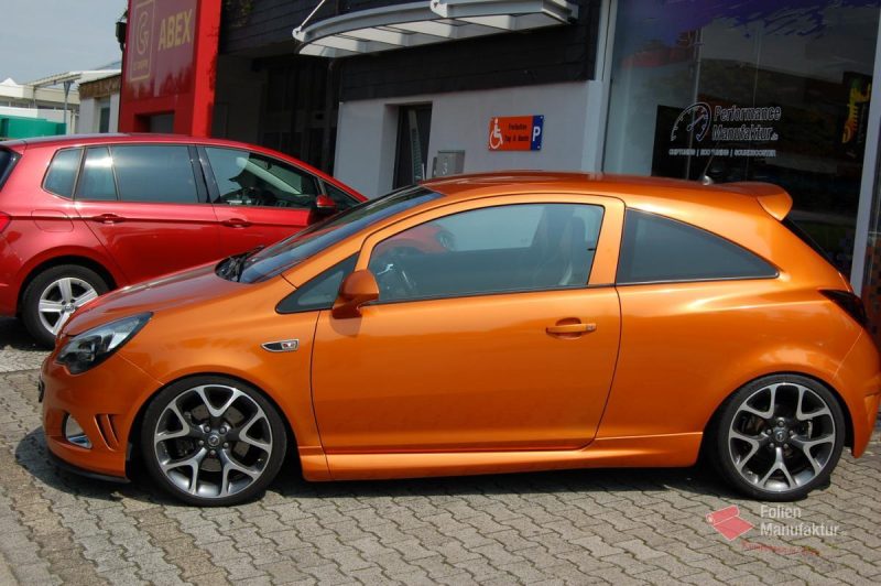 Opel Corsa OPC Full Wrap – Bild 4