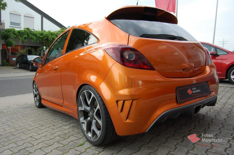Opel Corsa OPC Full Wrap – Bild 9