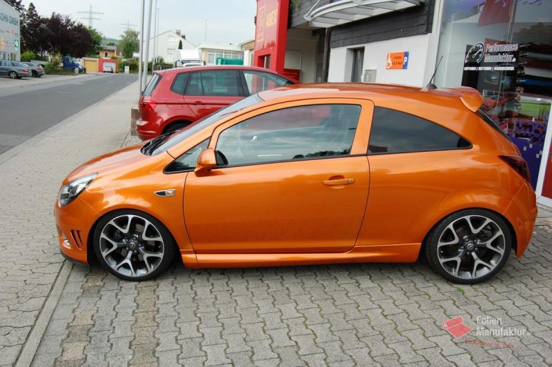 Opel Corsa OPC Full Wrap – Bild 5