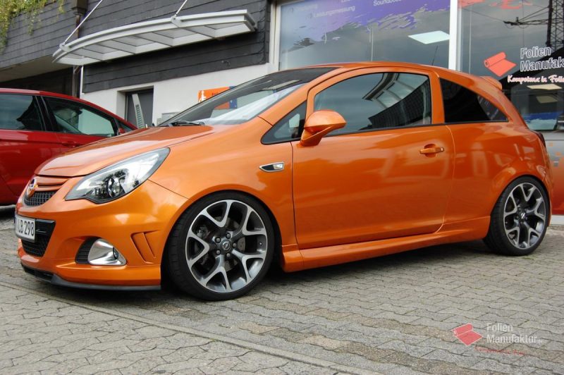 Opel Corsa OPC Full Wrap – Bild 6