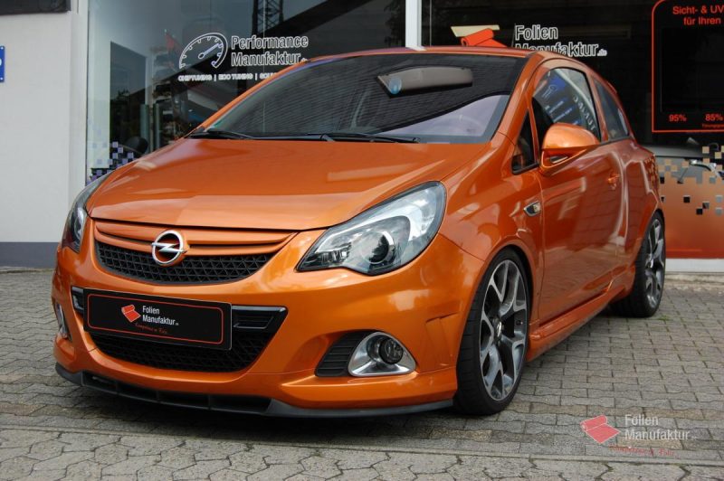 Opel Corsa OPC Full Wrap – Bild 2
