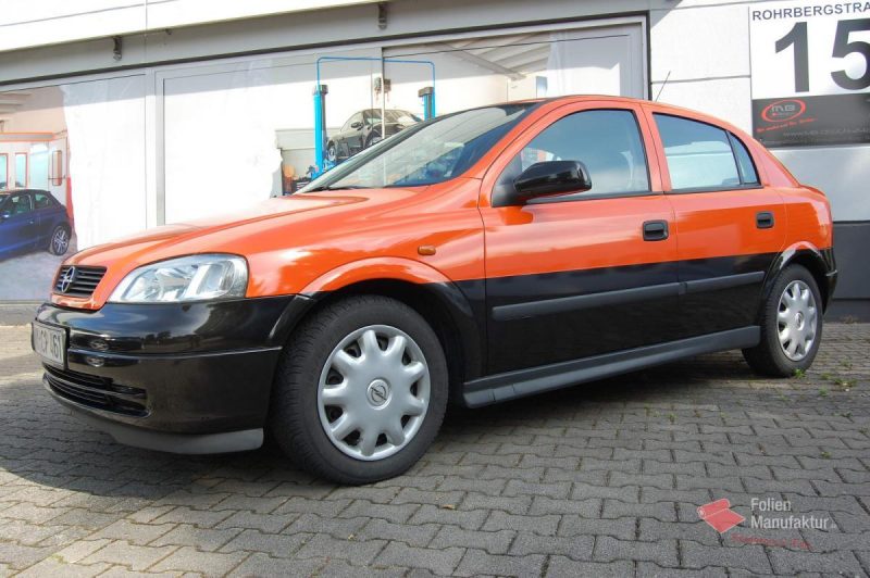 Opel Astra Full Wrap – Bild 2