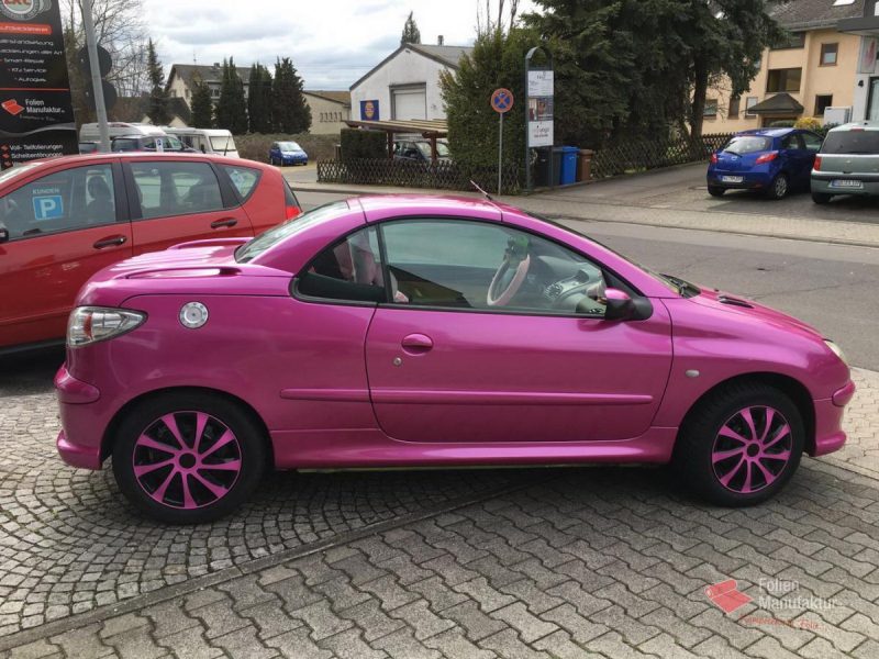 Peugeot 206 Vollfolierung – Bild 4