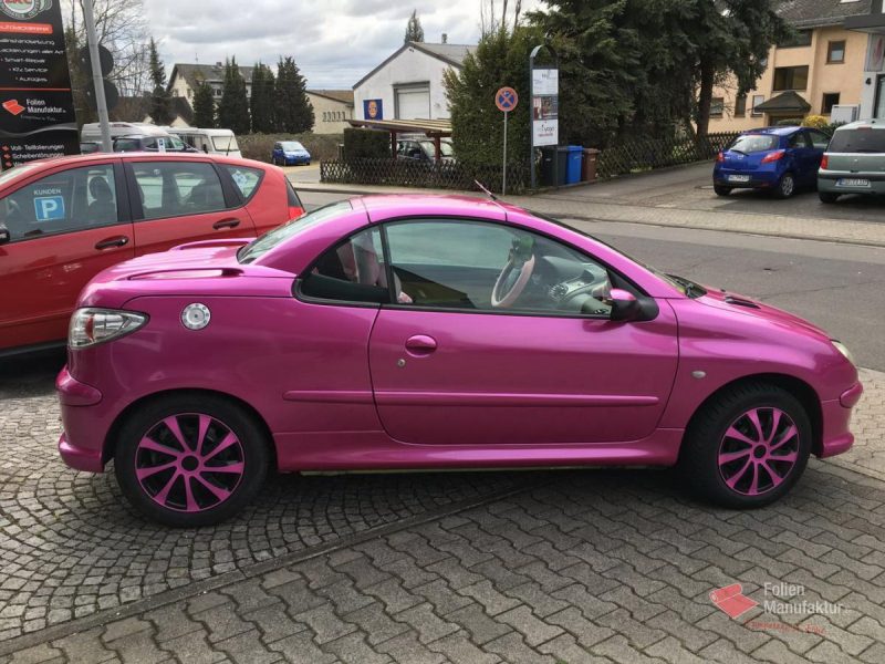Peugeot 206 Vollfolierung – Bild 3