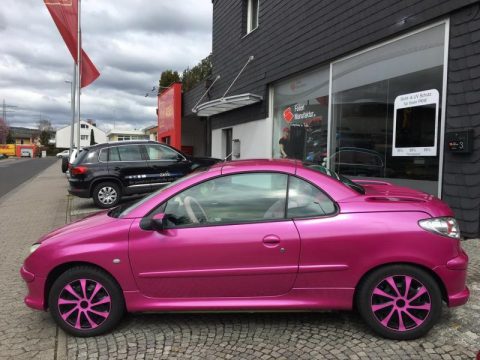 Peugeot 206 Vollfolierung